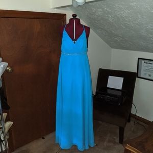 Christina Wu marine blue prom/wedding dress